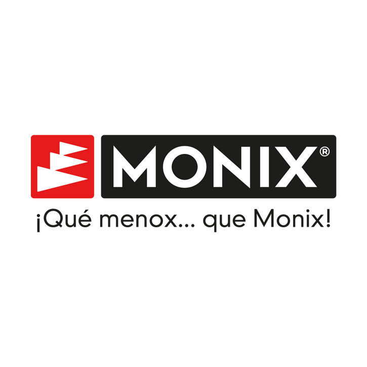 Monix Solid Square 24 centimetri alluminio fuso e Teflon® Classic Non-Stick Coating costine Piastra Pan 